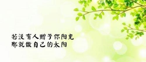 永不退缩的力量——以唯美短句为主的励志文章